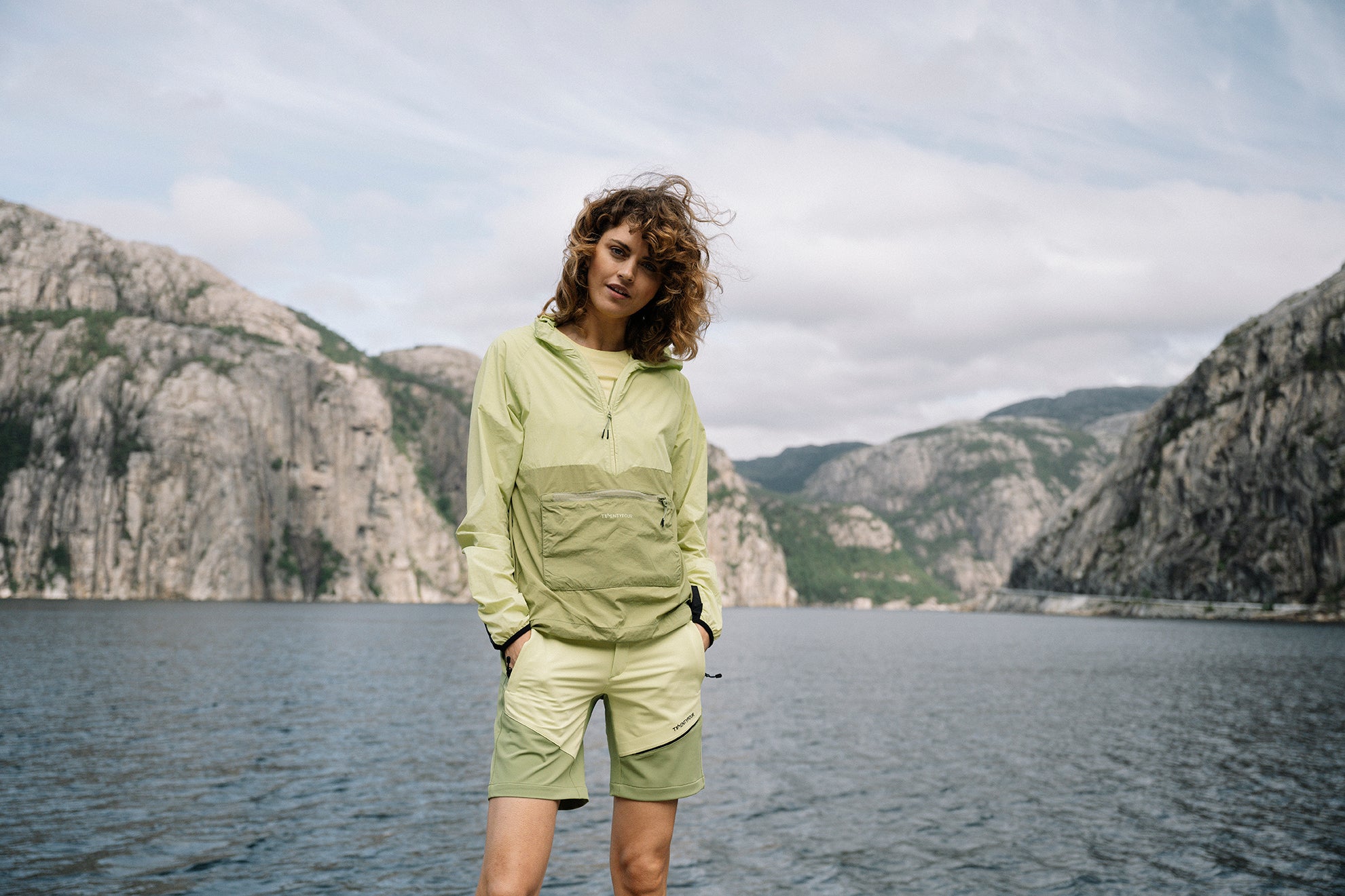 Flåm 2.0 Light Anorakk - Lime