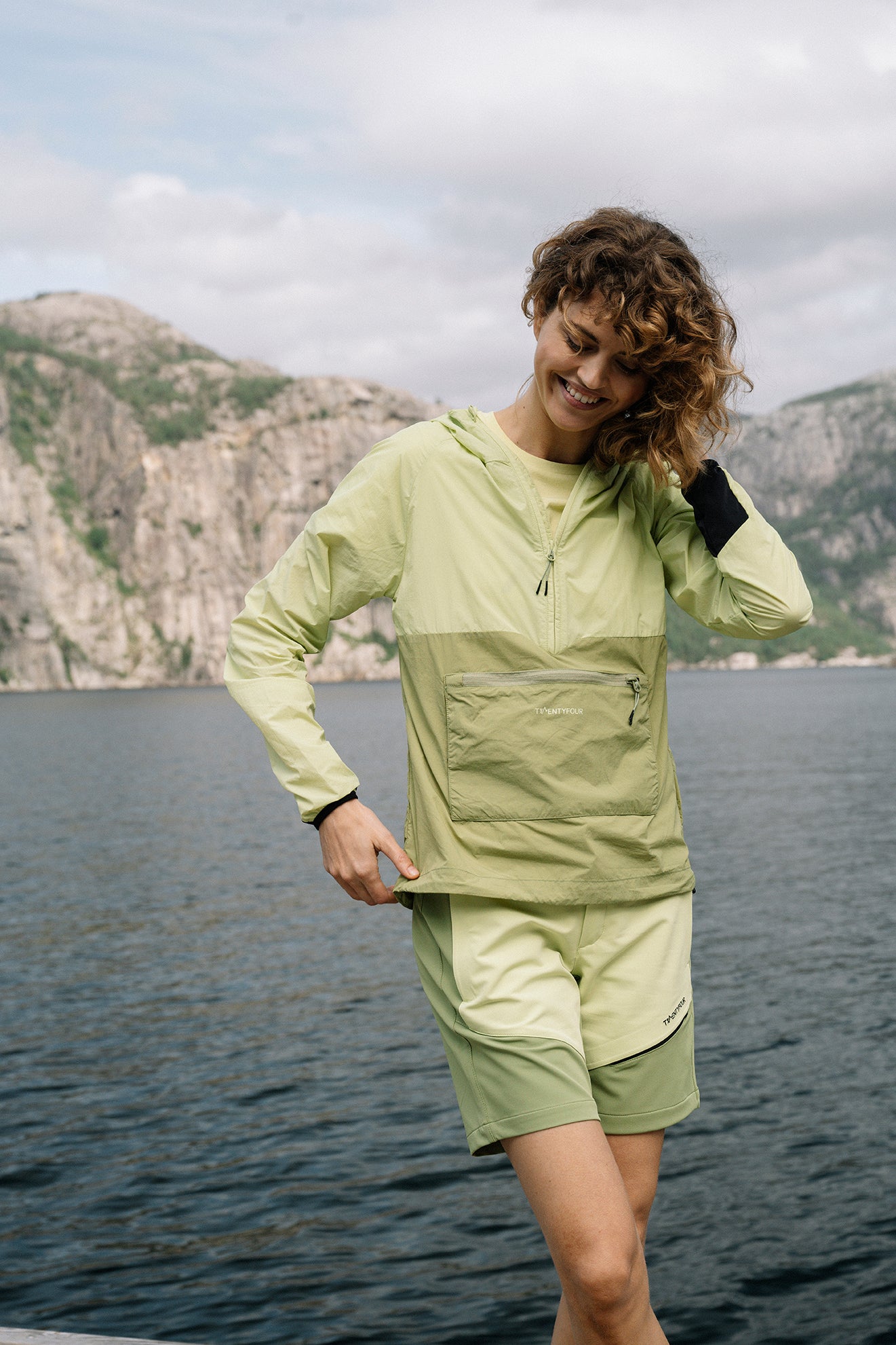 Flåm 2.0 Light Anorakk - Lime