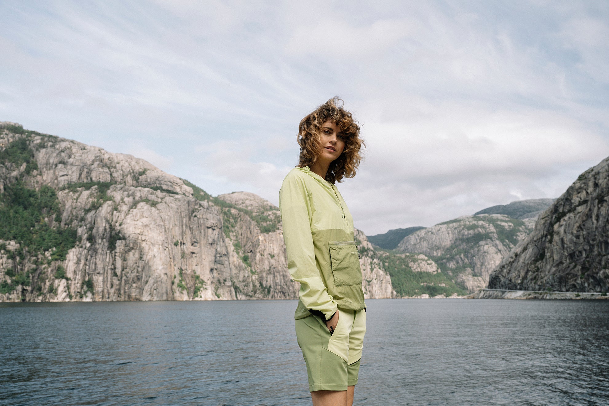 Flåm 2.0 Light Anorakk - Lime